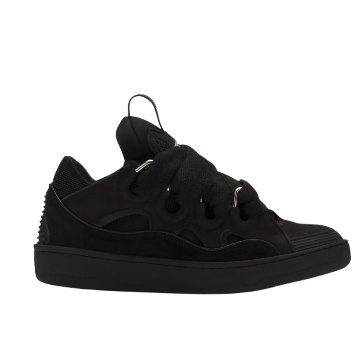 Lanvin Leather Curb Sneakers