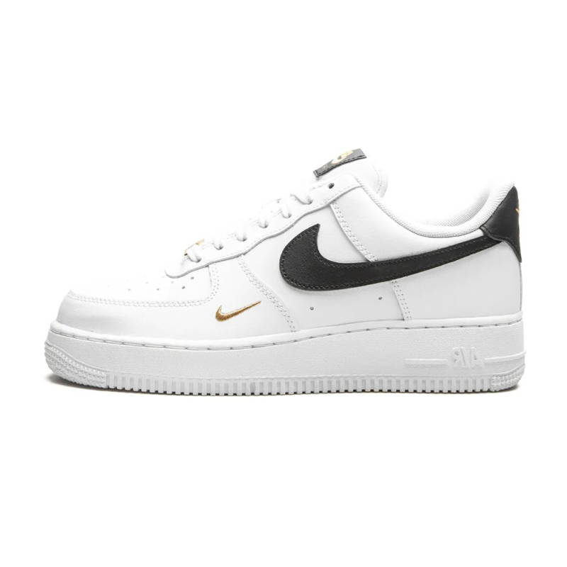 Nike Air Force 1 Low Essential "White/Black/Gold"